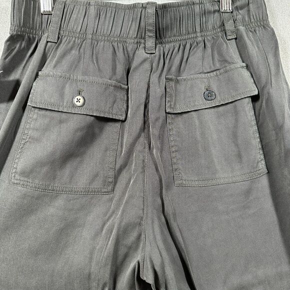 Gap Womens Grey Straight Leg Fabric Lightweight Pants Size 10 - Picture 8 of 14